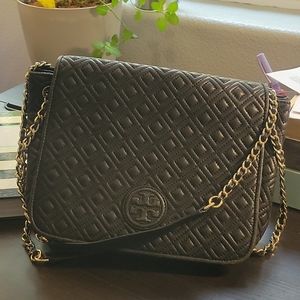 Tori Burch Quilted Marion shoulder & crossbody bag
